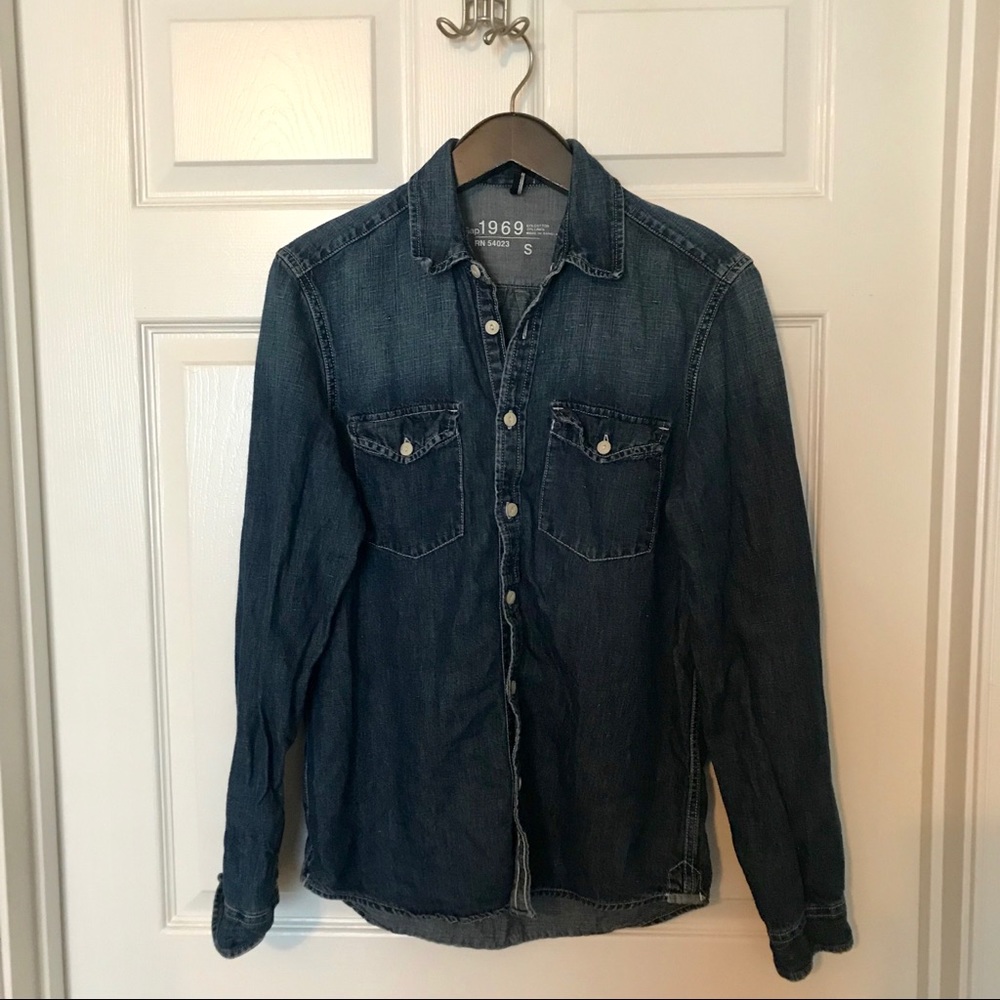 LS Classic Denim Gap Shirt